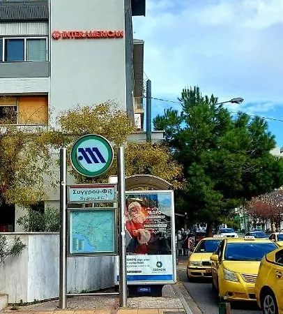 Ina's Cosy Studio 55m2, Koukaki, Acropolis 7' Appartamento *