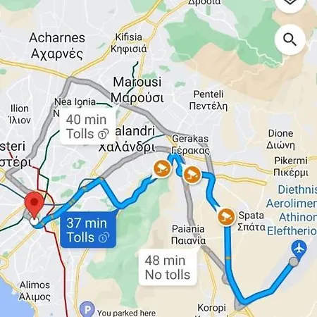 Appartamento Ina's Cosy Studio 55m2, Koukaki, Acropolis 7' Atene